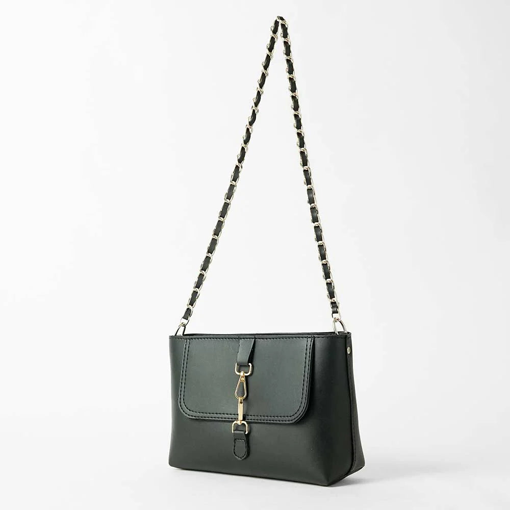 Elite Excel Clarent Bag – Stylish Black Shoulder Tote
